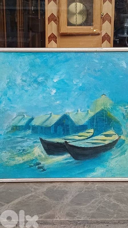 لوحة رسم زيتي اوروبية 3