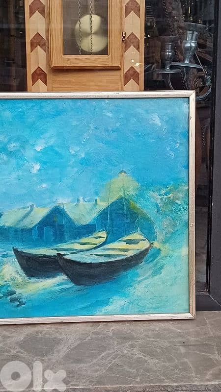 لوحة رسم زيتي اوروبية 4