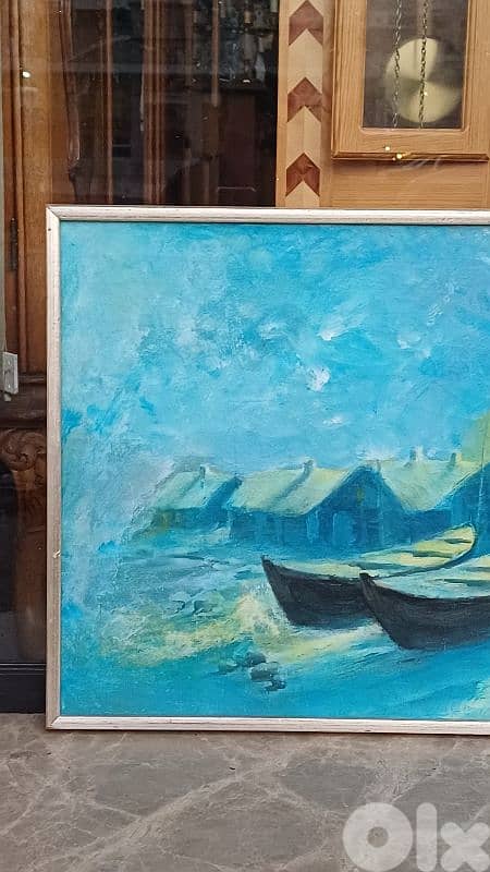 لوحة رسم زيتي اوروبية 5