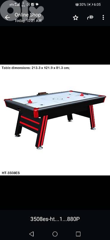 all tables available 10