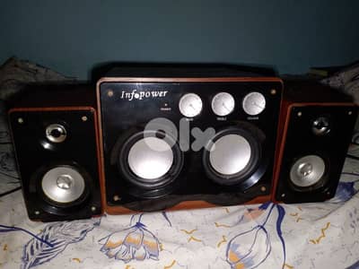 loud speakers.
