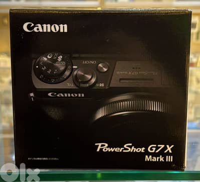Canon camera powershot G7X Mark III