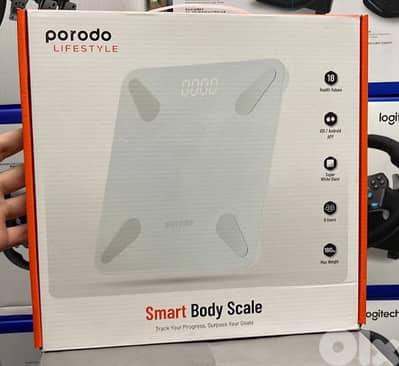Porodo lifestyle smart body scale white