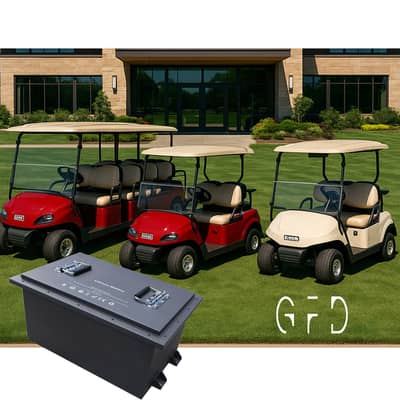 LiFePO4 Lithium Battery for Golf Cart – High-Torque Energy