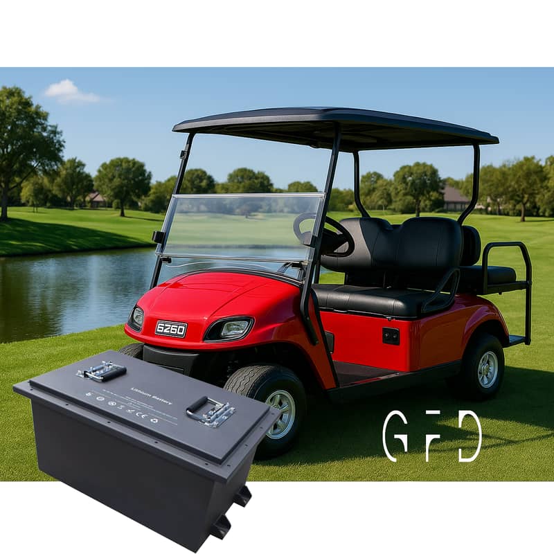 Solar Lithium Battery for Golf Cart – Industrial Power 0