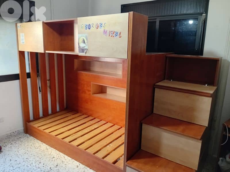 تخت طبقين شغل توصاي درج جاورير متين 1