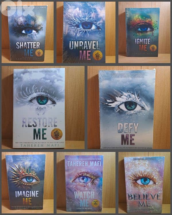 Shatter me series 8 books 0
