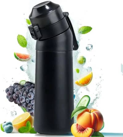 Stainless steel flavor bottle + 3 flavors