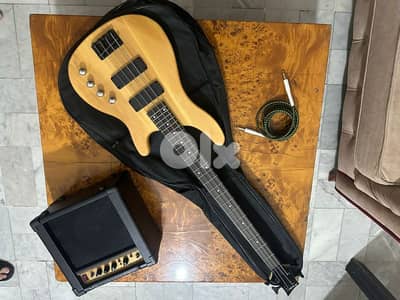 bass guitar electric amp package