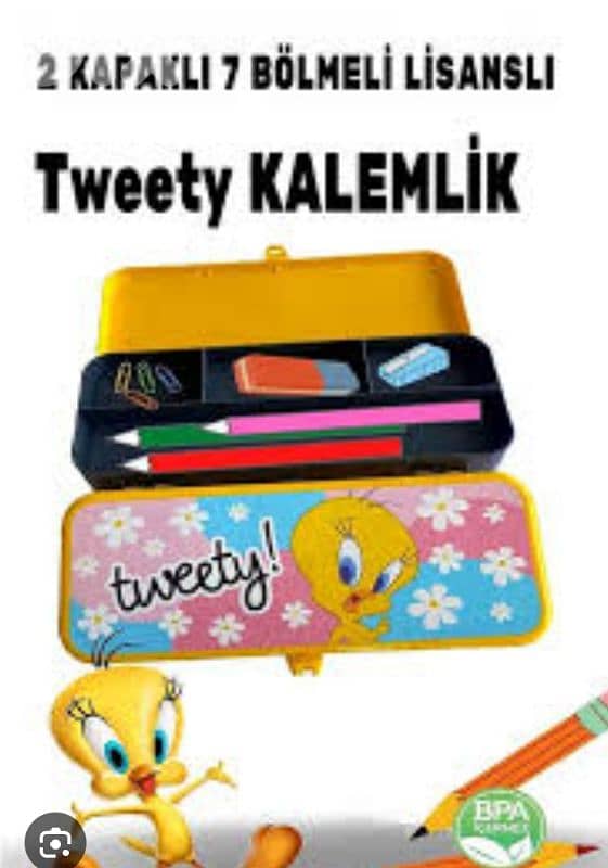Tweety stationery case 0