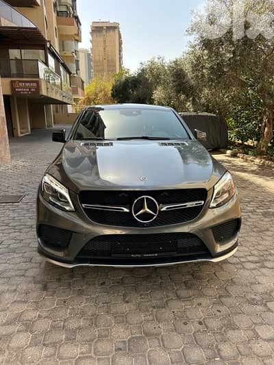 Mercedes GLE 43 coupe AMG 4matic 2017 gray on basket (clean carfax)
