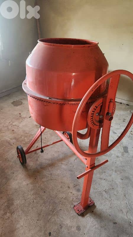 Concrete Mixer + Motor 1