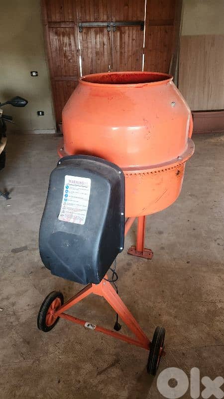 Concrete Mixer + Motor 2