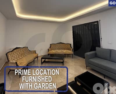 Prime location  -Furnished  With garden - Kfarhbab Ghazir REF#GO126326