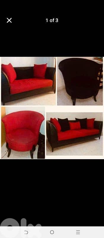 Full living room with carpet and  curtains 2