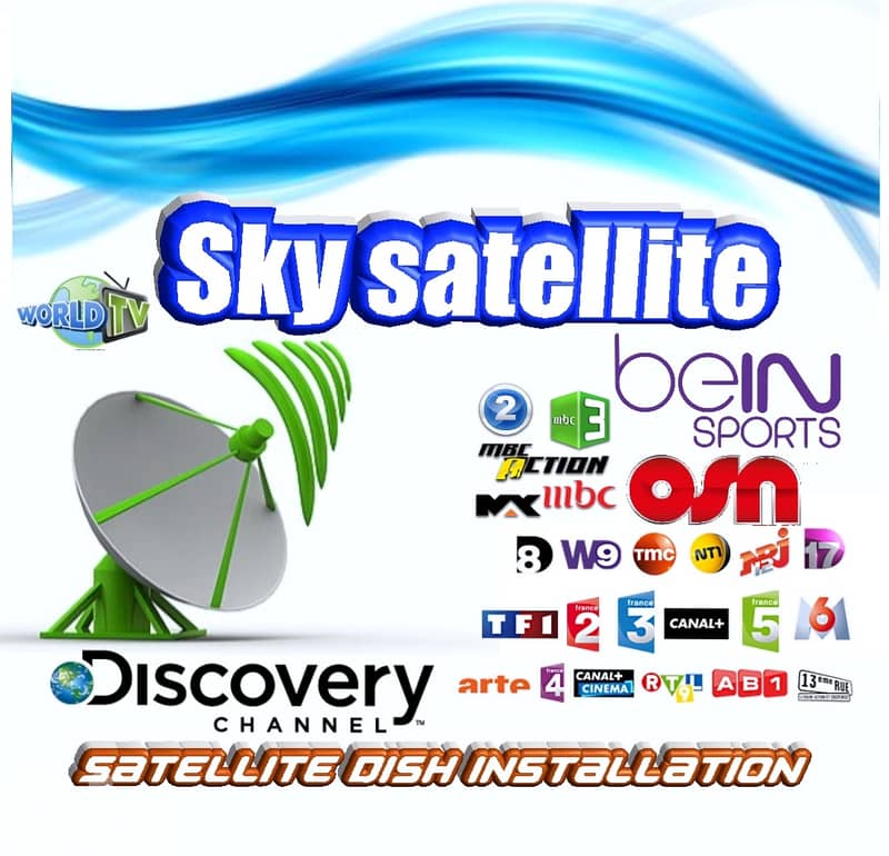 SATELLITE DISH & RECEIVERS SKY-SAT EU-R 98F1 0