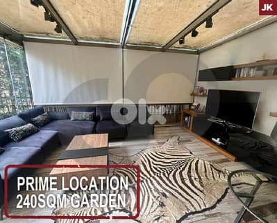 Prime Location- 240SQM GARDEN -Baabda - JAMHOUR REF#JK126336