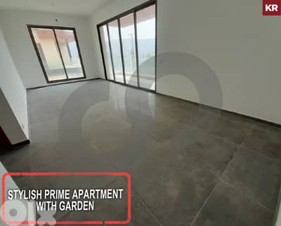 New Apartment with Garden – Prime Location in Baabdat REF#KR122367