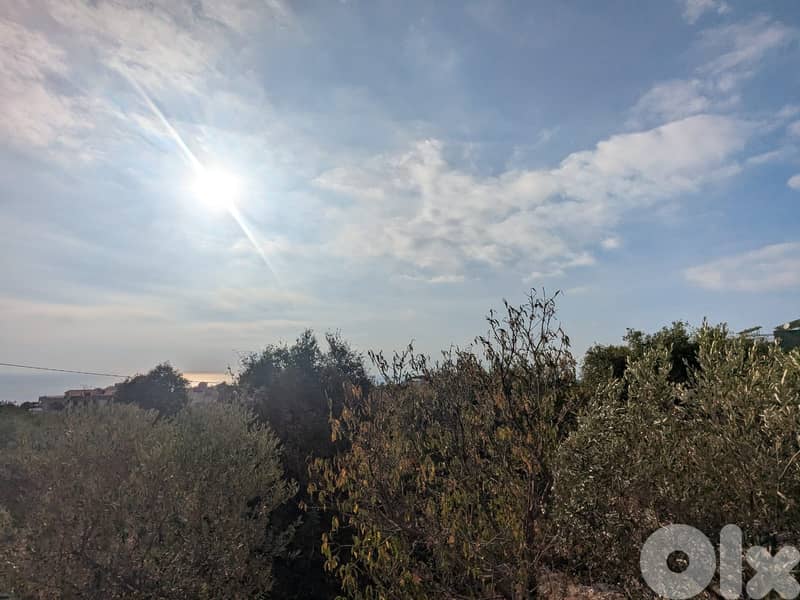 Land for sale in Jeddayel-Jbeil with open sea view- أرض للبيع في جدايل 1