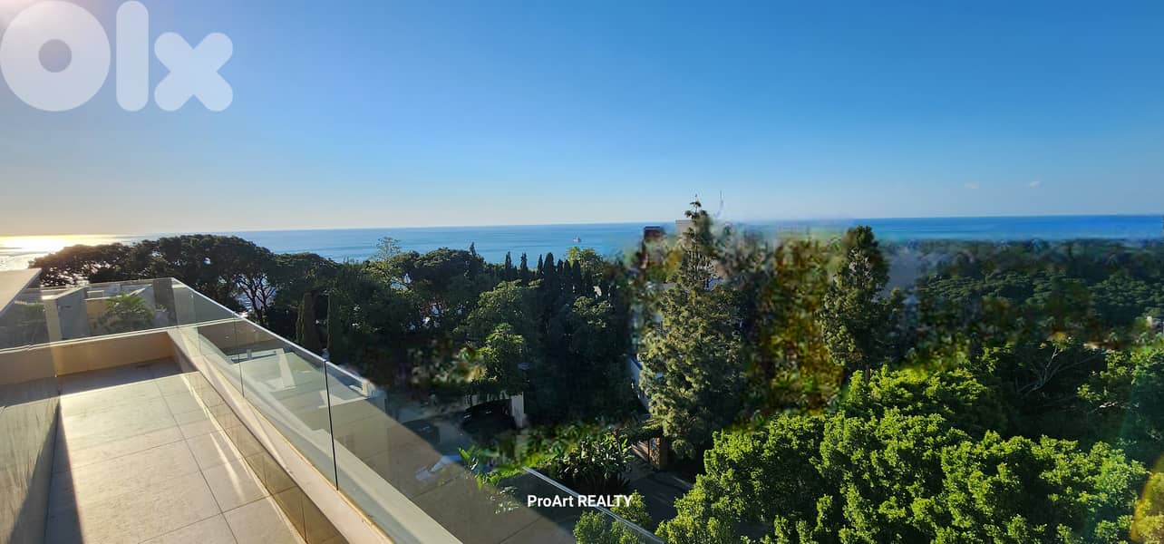 Apartment for sale in Rabieh/ Duplex/ Amazing view/ Core & Shell 0