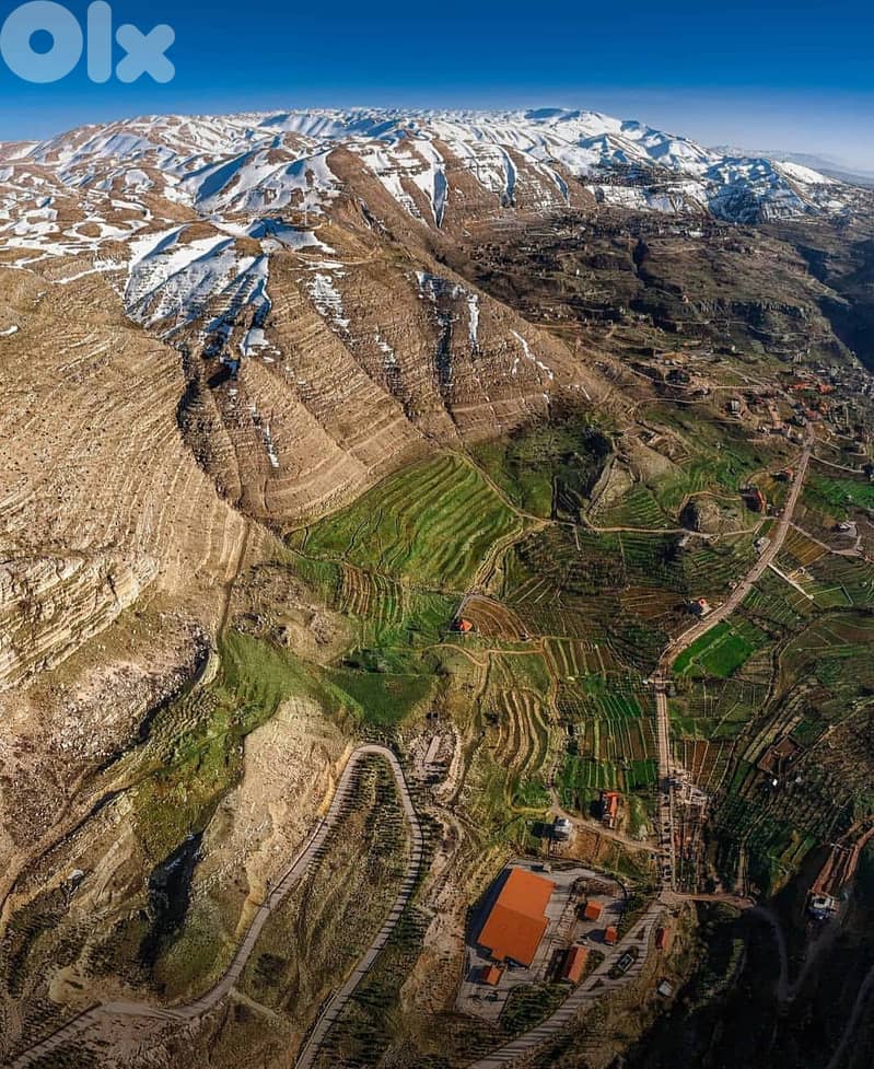 LAND For Salein CHABROUH with SEA View  أرض في شبروح 3