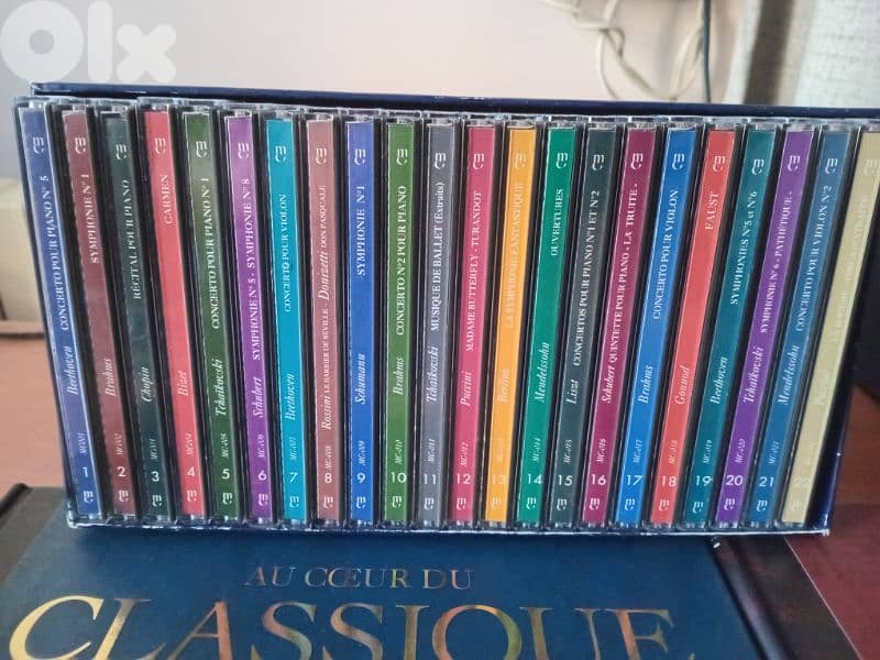 Au Coeur du Classique 9 volume + 66 musique CD. 1