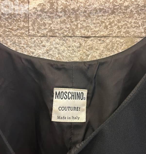 Moschino vintage black top (size L) 2