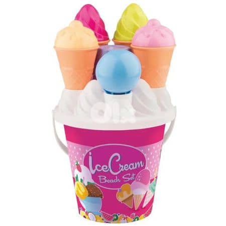 Simba Ice Cream Beach Set 3+ Years - طقم شاطئ آيس كريم للأطفال 0