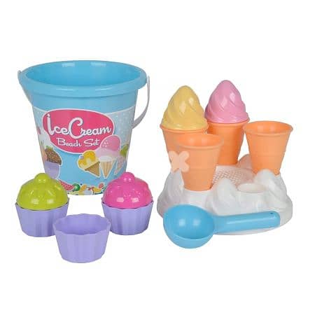 Simba Ice Cream Beach Set 3+ Years - طقم شاطئ آيس كريم للأطفال 3
