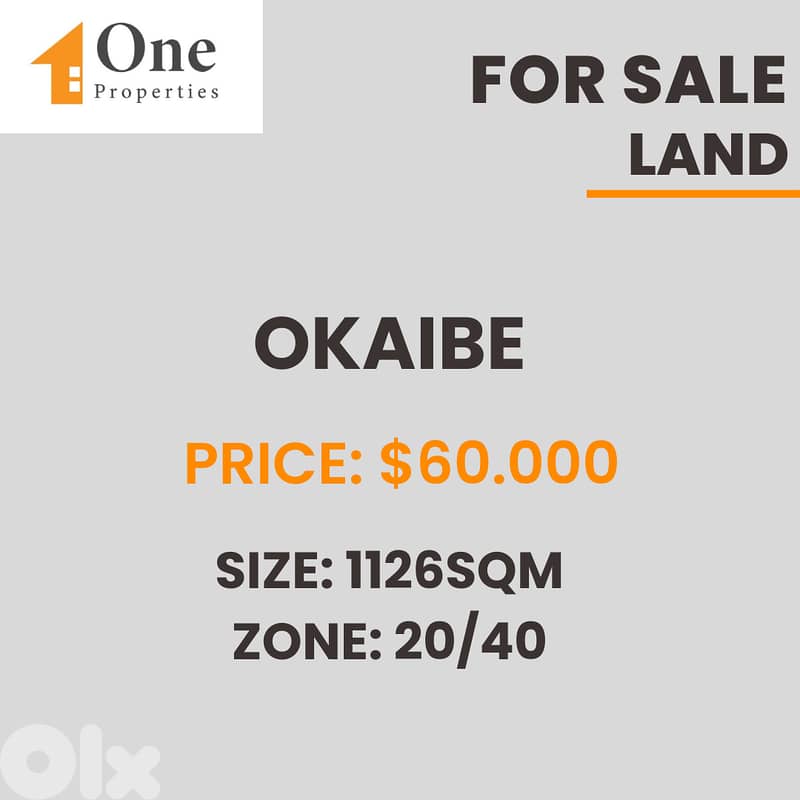 LAND FOR SALE IN OKAIBE 0