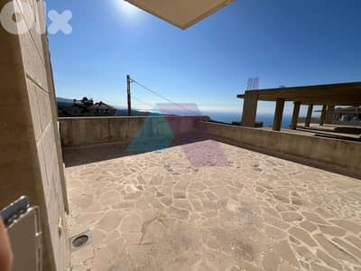 3bedrooms furnished apartment+sea view+terrace 4sale in Breij - البريج