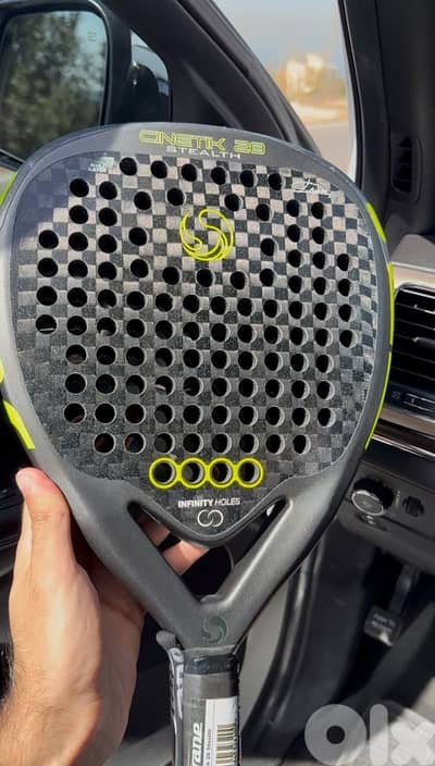 SANE cinetik 28 Javi Ruiz padel racket