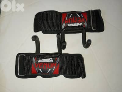 Venum Weight Lifting Hooks – Extra Grip & Maximum Support