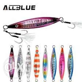Fishing Allblue metal jigs starting 2.5$ 6