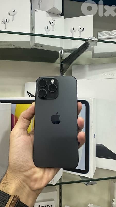iphone 15 pro max 256G black 0