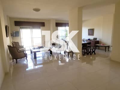 L19247 - 3-Bedroom Furnished Apartment For Sale in Rayfoun