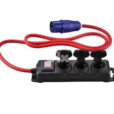 Silvercrest CEE 3-Way Power Strip Max. 3680 W - مشترك كهرباء ٣ منافذ