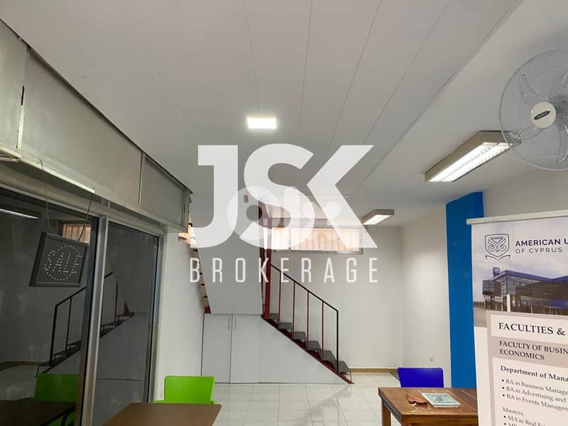 L19251 - Open Space Shop With Mezanine For Rent in Jdeideh 0