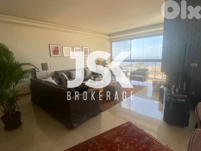 L19253 - 3-Bedroom Duplex with Terrace & Sea View For Sale in Aoukar 0