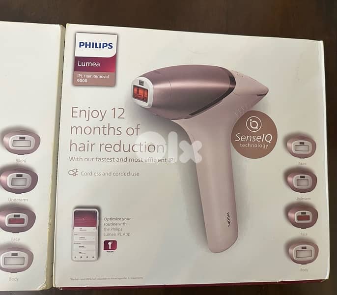 Philips Lumea IPL Hair Removal 9000 1