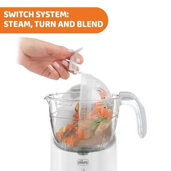 Chicco 4 in 1 Easy Meal Steam blender 4