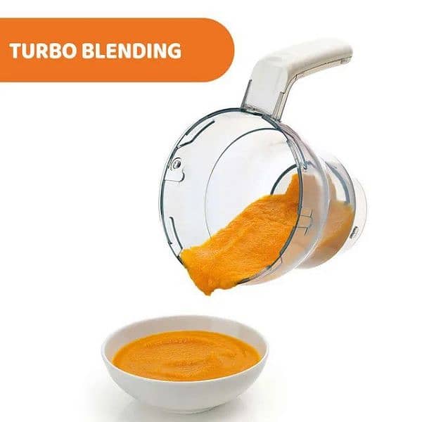 Chicco 4 in 1 Easy Meal Steam blender 6