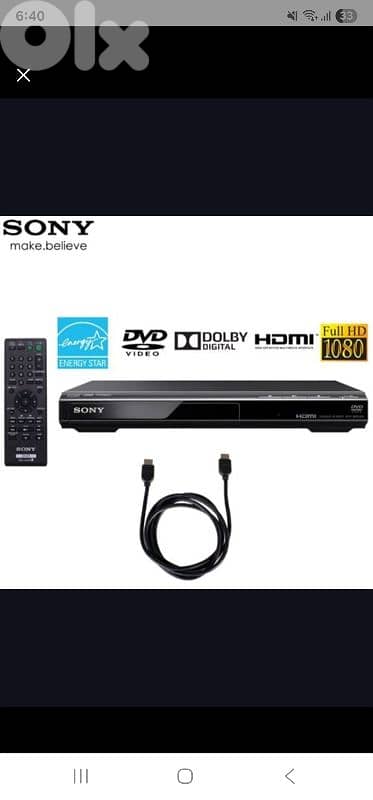 dvd sony