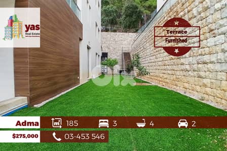Adma/Admir 185m2 | Furnished | Gated Community | Partial View | IV