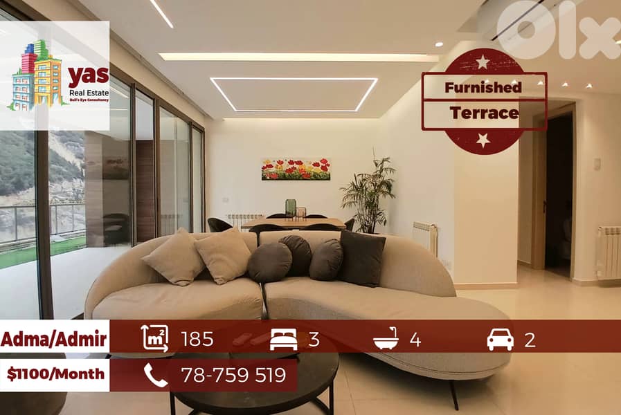 Adma/Admir 185m2 | Furnished | Classy Area | Gated Community | IV 0