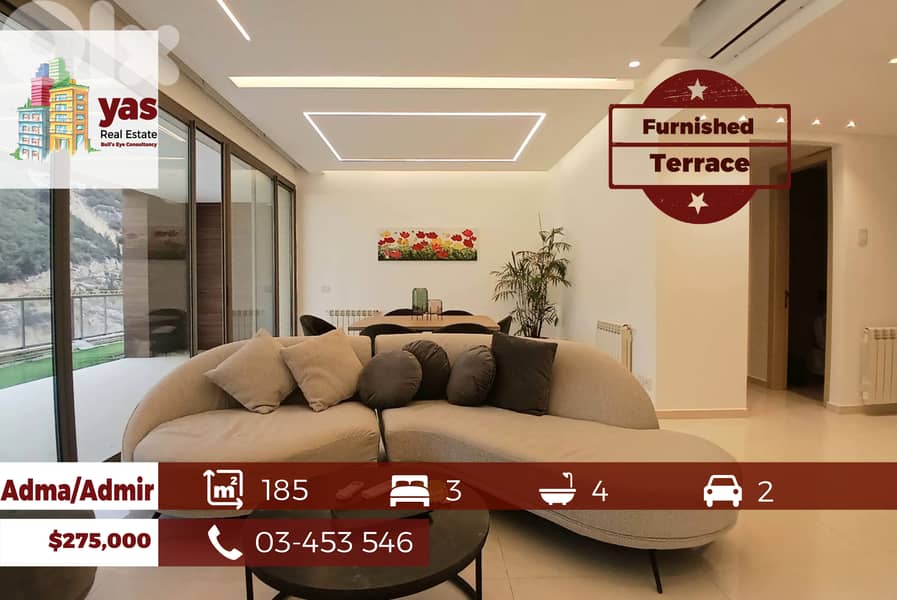 Adma/Admir 185m2 | Furnished Apt | Rent | Gated Community | Catch | IV 0