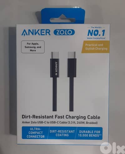 Anker zolo usb-c to usb-c cable