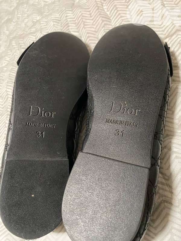 Dior Ballerina Shoes Size 31 – Excellent Condition, No Box 1