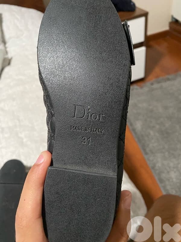 Dior Ballerina Shoes Size 31 – Excellent Condition, No Box 2