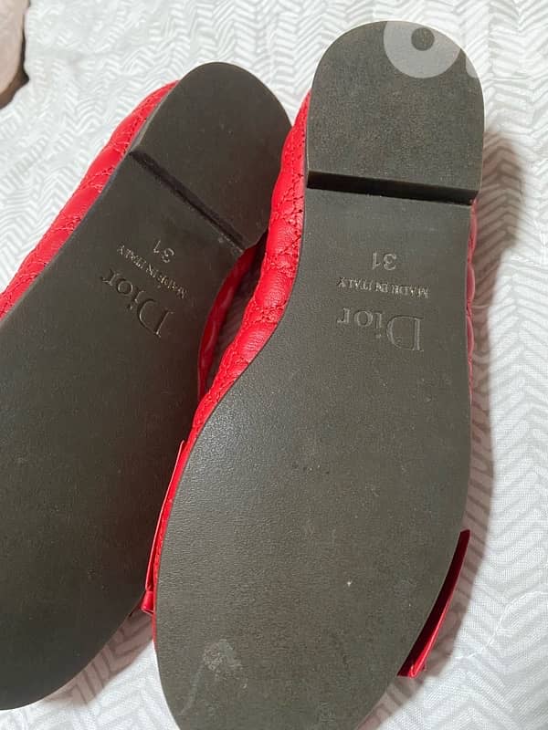 Dior Ballerina Shoes Size 31 – Excellent Condition, No Box 6